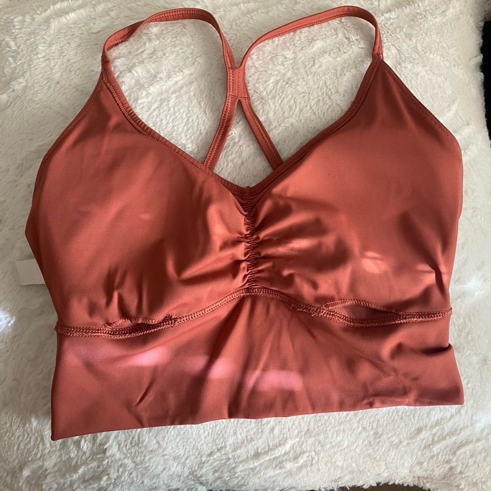 Gymshark ELEVATE LONGLINE SPORTS BRA
Size: Small
Color: Rose Brown - Picture 5 of 8